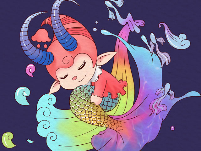 超萌十二星座手机壁纸