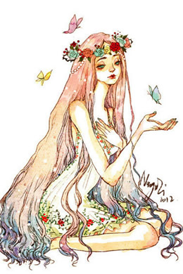 十二星座美少女QQ皮肤