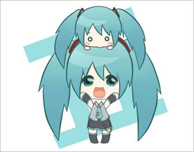 十二星座Q版少女图3