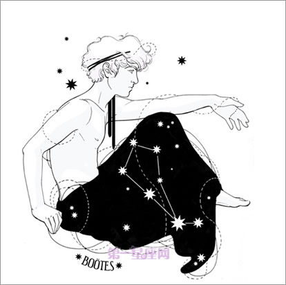 十二星座人物插画系列图7