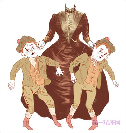 十二星座创意个性拟人形象图3
