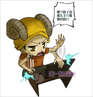 十二星座图片-卡通漫画