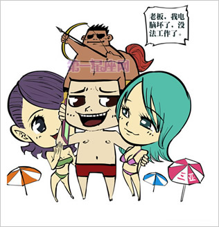 十二星座图片-卡通漫画9