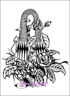 12星座独特风格黑白画6