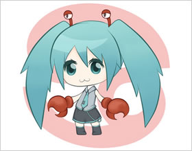 十二星座Q版少女图4