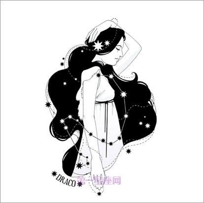十二星座人物插画系列图8