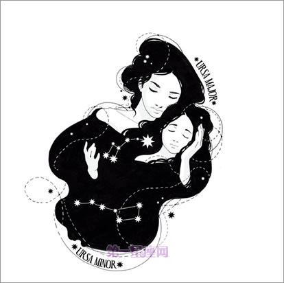 十二星座人物插画系列图6