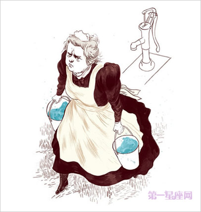 十二星座创意个性拟人形象图11