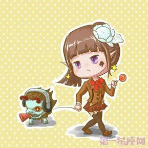 萌萌的十二星座弓箭妹纸图片5