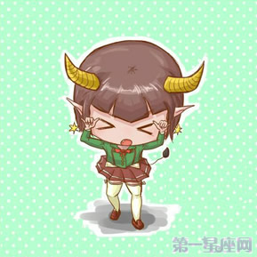 萌萌的十二星座弓箭妹纸图片2