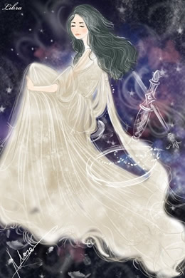 十二星座美少女QQ皮肤11