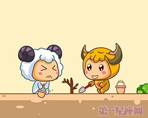 十二星座可爱卖萌卡通图2