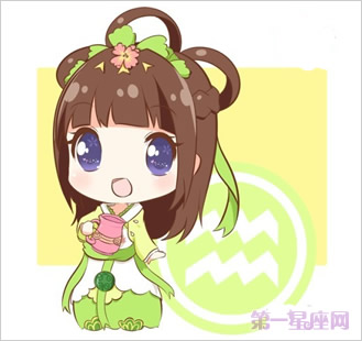 十二星座女生的卖萌造型11