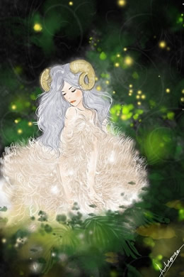 十二星座美少女QQ皮肤6