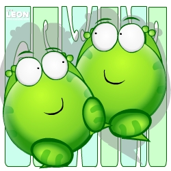 搞笑可爱的绿豆蛙星座图片3