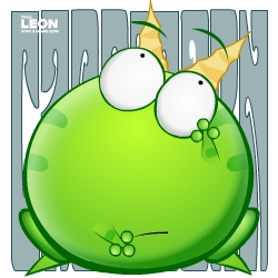 搞笑可爱的绿豆蛙星座图片10