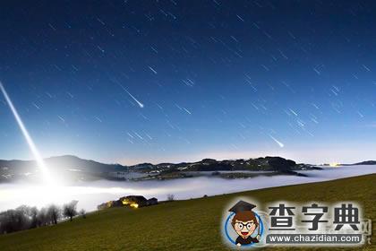 大气天文现象：流星雨如何形成的1
