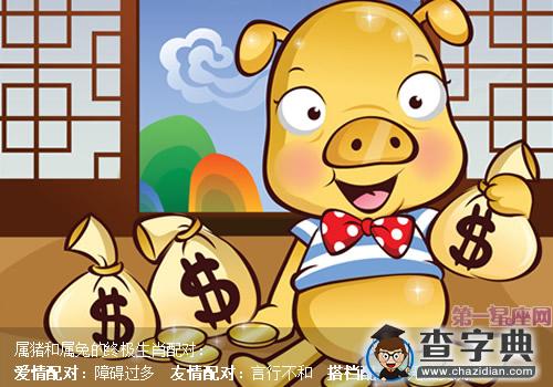属猪和属兔的情感终极配对,生肖配对1